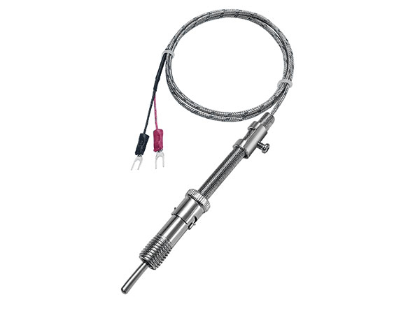 Snap type adjustable spring telescopic probe thread installation temperature sensor(pic1)