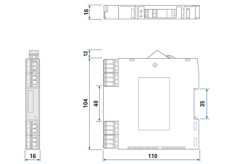 Distribution or current input isolator(图2)