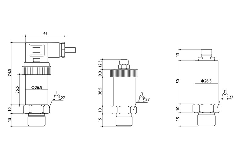 Diffuse silicon pressure transmitter(pic4)