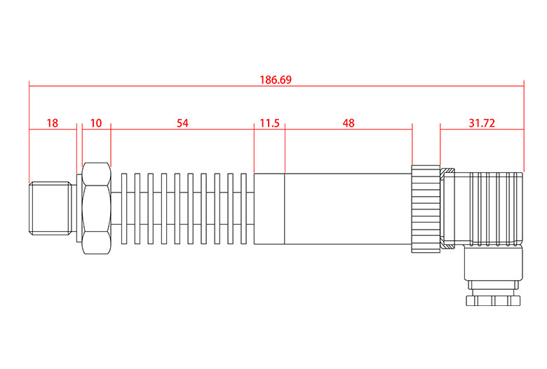 High temperature pressure transmitter(pic3)